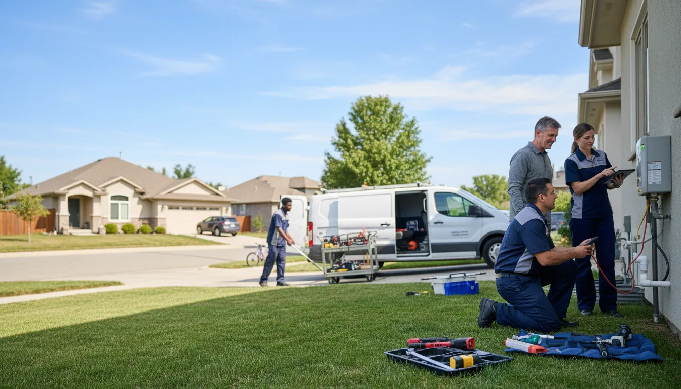 Tankless water heater service in Greenwald, MN